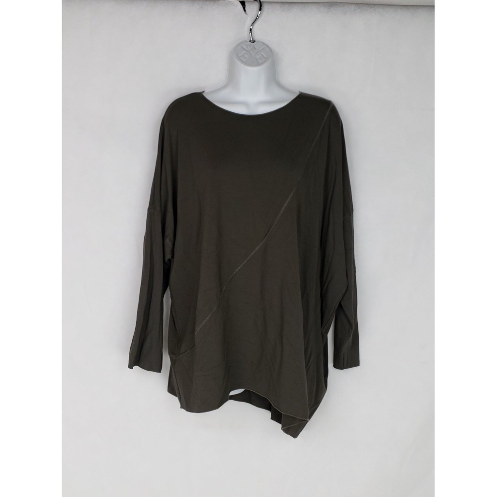 OSKA Shirt Verose Laurel Women Size 3 NWT Asymmetrical Long Sleeve Tunic